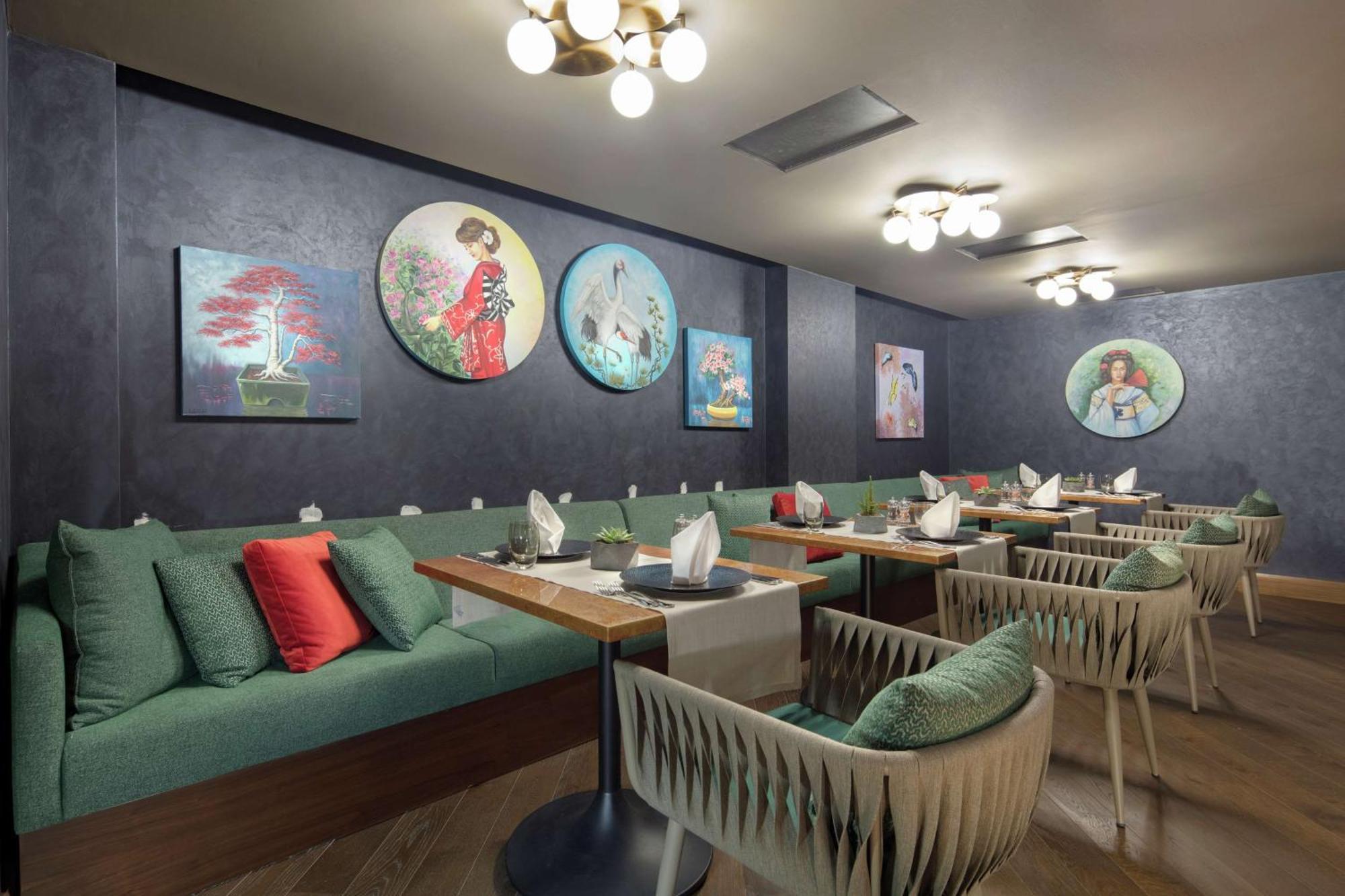 安塔利亚市中心希尔顿逸林酒店 外观 照片 Restaurant interior